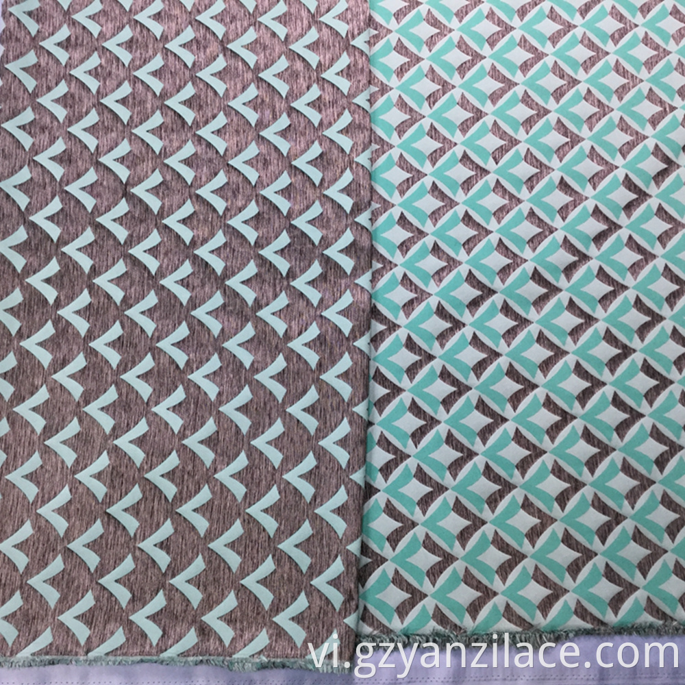 Jacquard Lace Geometric